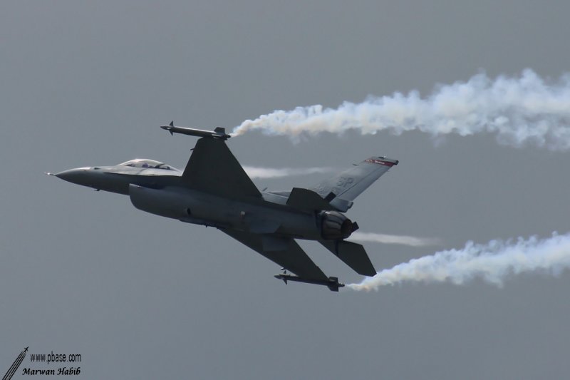 Le Bourget 2011 - Lockheed/Martin F-16 US Air Force