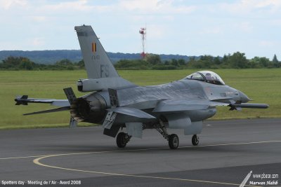 Avord 2008 - Lockheed F-16 Force Arienne Belge