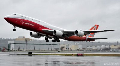 Boeing 747-8 Intercontinental 4th flight