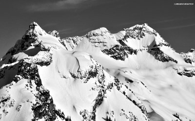 snow field near Columbia peak