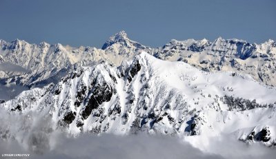 Columbia Peak and Sloan Peak