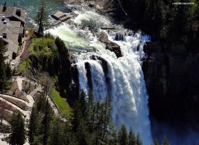 Snoqualmie Falls and visiting site