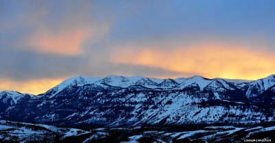 Southern Grand Teton sunset