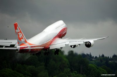 BOEING 747-8i perfect airflows
