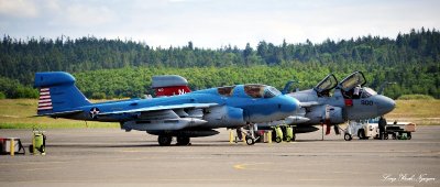 Prowlers in old paint scheme