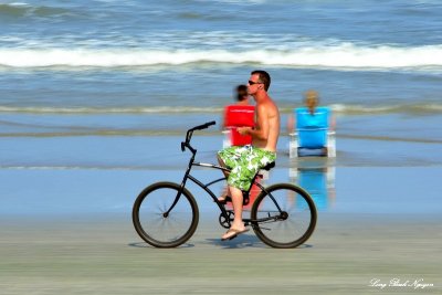 cruising on beach