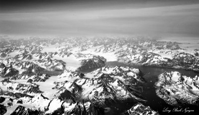 land of glaciers and mountains Greenland