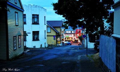 going to main street Reykjavik Iceland