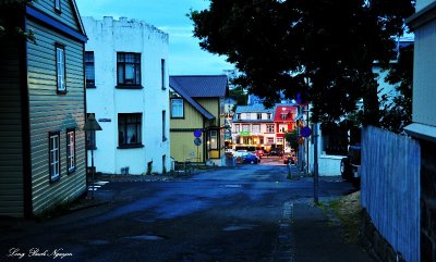 going to main street  Reykjavik  Iceland