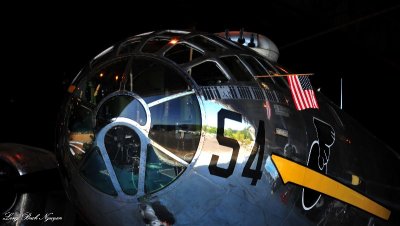 B-29 and US flag