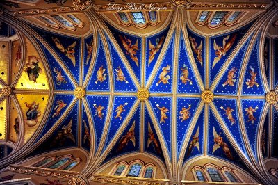 Basilica of Sacred Heart ceiling, University of Notre Dame