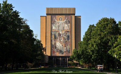 Touchdown Jesus, Library University of Notre Dame