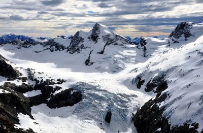 Sinister Peak and Chickamin Glacier