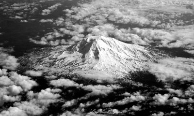 Aerial Mt Adams