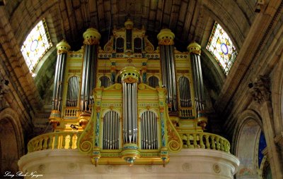 Pipe Organ in Saint Martin Church, St Remy de Provence