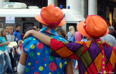 clowns in Vicenza