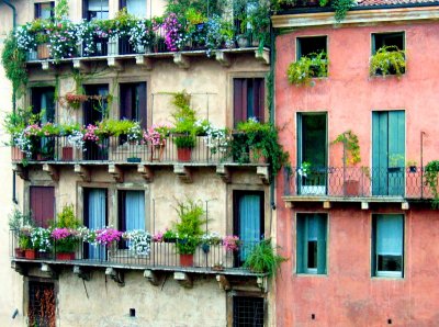 garden balconies Vicenza