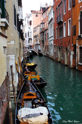 Gondolas and small canal