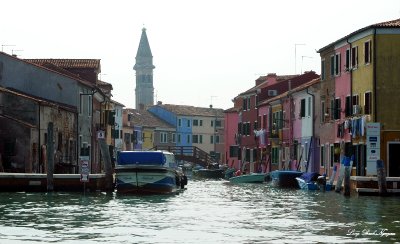 canal in Burano Italy