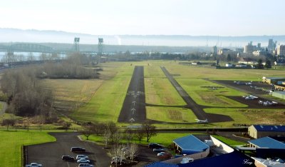 Landing west at Vancouver Pearson Airport