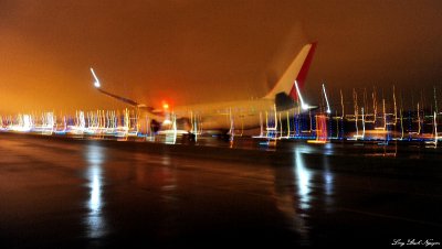 Dreamliner 787 and lights
