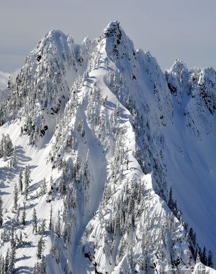 Canyon in Frostbite Peak, Cascade Mountains
