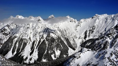 Gemini Peaks, Pirate Peak ,Sloan Peak, Foggy Peak, Cadet Peak