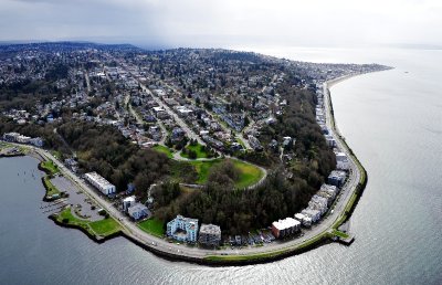North Admiral and California ave, Alki Beach and Alki, West Seattle