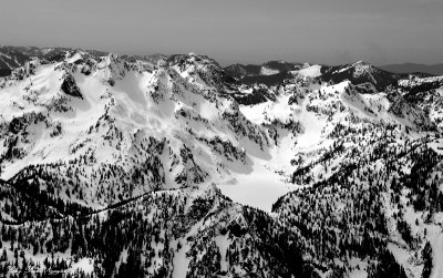 Chair Peak, Wright Mountain, Snow Lake