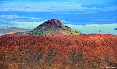 Old cinder cone, Mauna Kea Volcano, Hawaii