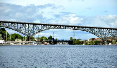 Aurora Bridge, Freemont Bridge, Ship Canal, Lake Union, Seattle, WA