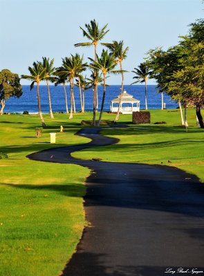 path to beach, Fairmont Orchid, Pauoa Bay, Hawaii