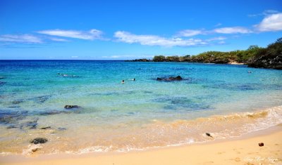 Walalea Bay, Hapuna Beach State Recreation Area, Puako, Hawaii