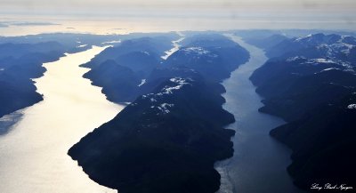 Islands along British Columbia Coast, Canada