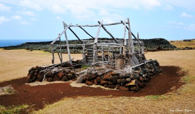 Mookini Luakini Heiau State Monument, Upolu Point, Hawaii