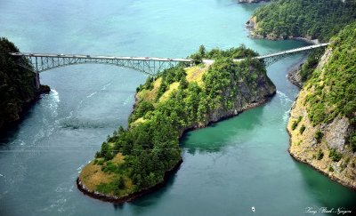 Deception Bridge and Pass, Whidbey Island, Washington