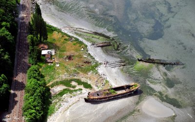 Mukilteo Shipwreck, Shipwreck Point, Picnic Point, Mukilteo, Washington State