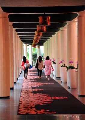 breeze way, Royal Hawaiian Hotel, Honolulu, Oahu, Hawaii