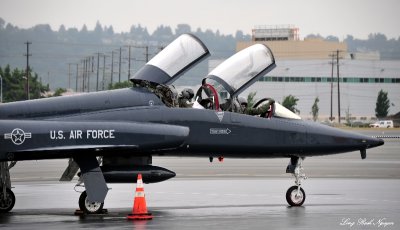 USAF T-38, 509th Bomb Wing, Follow US, Whitman AFB, Clay Lacy Aviation, Boeing Field, Seattle