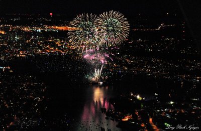 4th of July Fireworks, Lake Union, Seattle