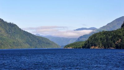 Calm Channel, Dent Island Lodge, Desolation Sound, British Columbia, Canada 