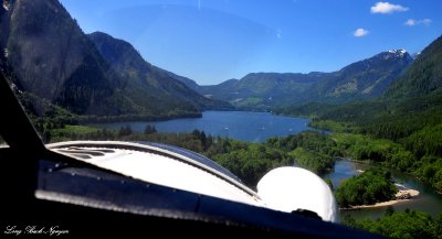 last to land, Phillips Lake, British Columbia, Canada 