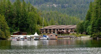 Eagle Nook Resort, Vernon Bay, Barkley Sound, Vancouver Island, BC, Canada  