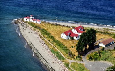 Discovery Park Lighthouse, West Point, Seattle  