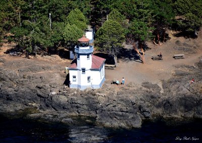 Lime Kiln Lighthouse, San Juan Island, Washington  
