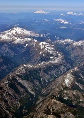 Chiwawa Ridge, White Mountain ,Glacier Peak, Mt Baker, Cascade Mountains  