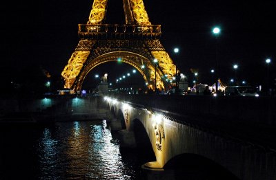Pont d'lena and Eiffel Tower