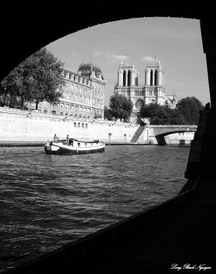 boat and Notre Dame