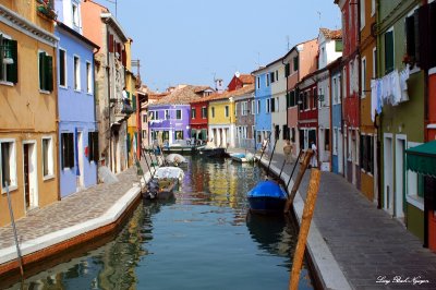 canal on Burano