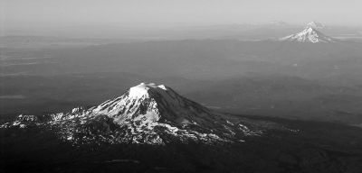 four peaks of the Cascade Range